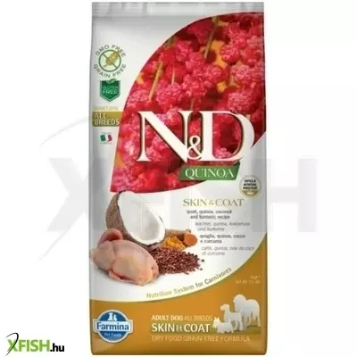 N&d quinoa dog skin & coat fürj 7kg