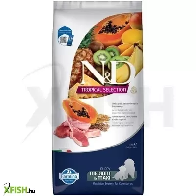 N&d tropical selection dog lamb puppy medium/maxi 10kg