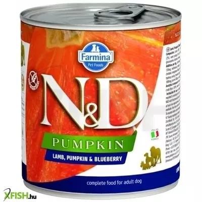 N&d dog konzerv bárány & áfonya sütőtökkel 285gr