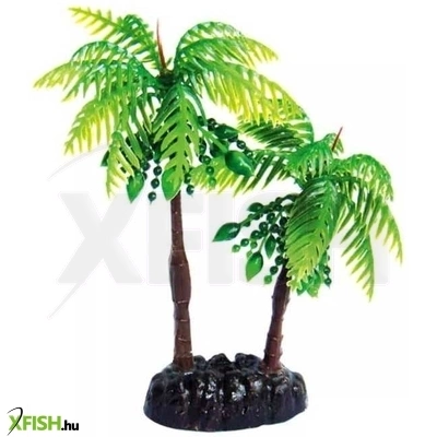 Kzm pálmafa akvárium-terrárium dekoráció 10x6x14cm