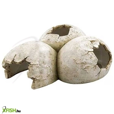 Kzm dinó tojás akvárium-terrárium dekoráció 15,5x12,5x6cm