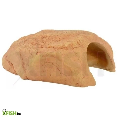 Kzm műszikla barlang akvárium-terrárium dekoráció 16,5x11x5,5cm