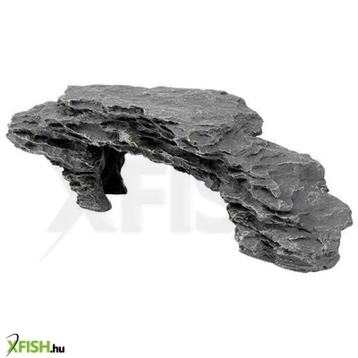 Kzm műszikla alagút akvárium-terrárium dekoráció 19,5x9x7cm