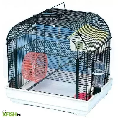 Shengya hörcsög ketrec plexi ajtóval (4104) - 40x30x38cm