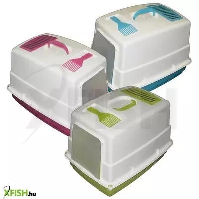 georplast heidi macska toalett, fedett alomtál