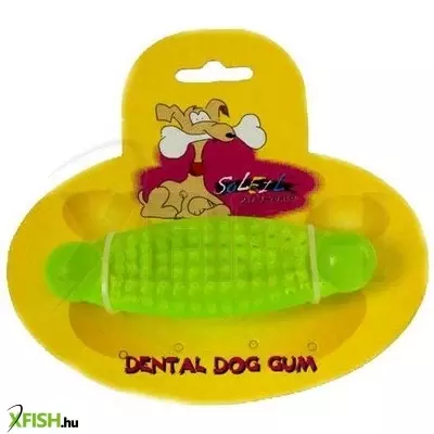 soleil gumicsont fogápoló kutyajáték - 12cm