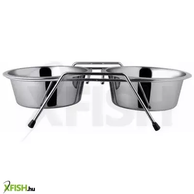Egyéb vegyes kutyatál tartó állvány tálakkal 2*4000 ml