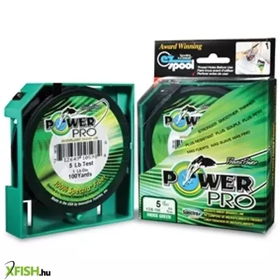 Power Pro Line Fonott Zsinór Zöld 135m 0,06mm 3Kg