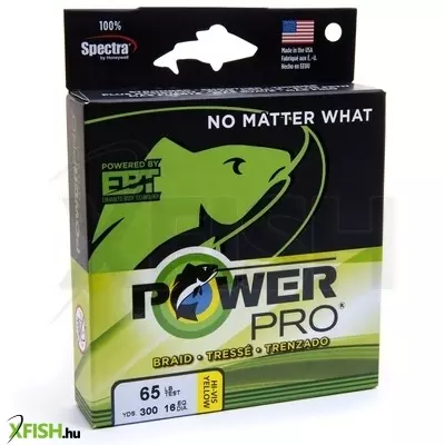 Power Pro Line Fonott Zsinór Zöld 455m 0,19mm 13Kg