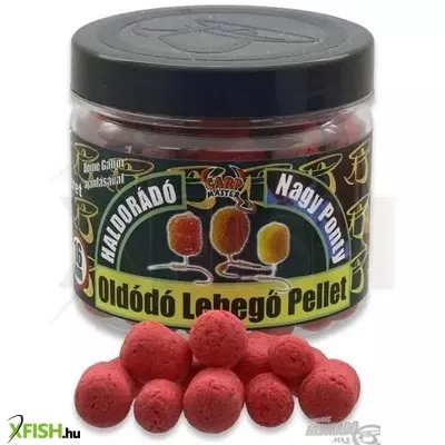 Haldorádó Oldódó Lebegő Pellet - Vörös Démon 12, 16 Mm 80G