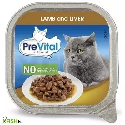 Prevital alutálka macska marha-borjú 100gr