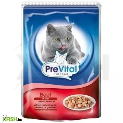 Prevital alutasak macska zselés marha 100gr