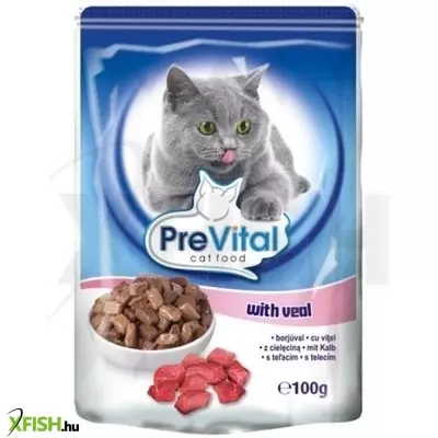 Prevital alutasakos macskaeledel borjús 100g