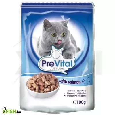 Prevital alutasakos macskaeledel lazacos 100g