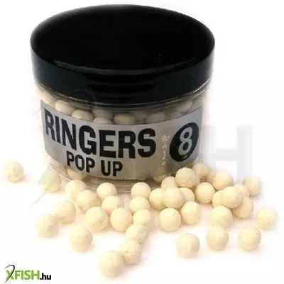 Ringers White Pop-Ups 8Mm Method Feeder Csali