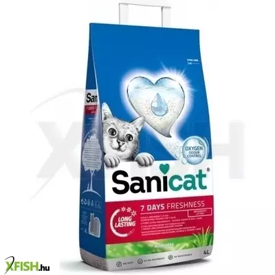 Sanicat macskaalom 7days freshness aloe vera attapulgit 4l
