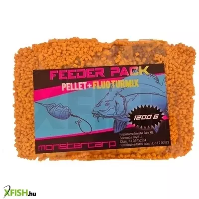 Monster Carp Feeder Box Method Pellet Honey Méz Pellet+Turmix 1200G