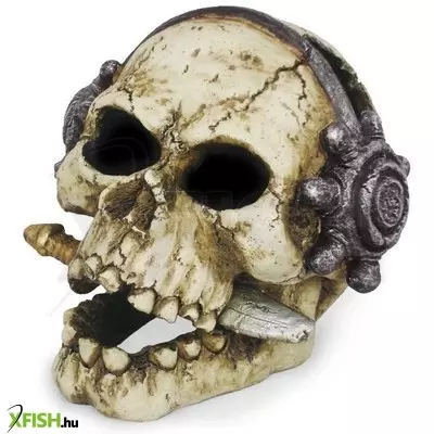 Stand top kalóz koponya akvárium dekoráció john - psk206 (9x10x8cm)