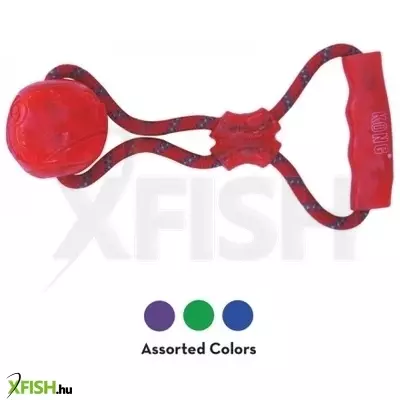 Kong squeezz labda fogantyúval vegyes szín kutyajáték L