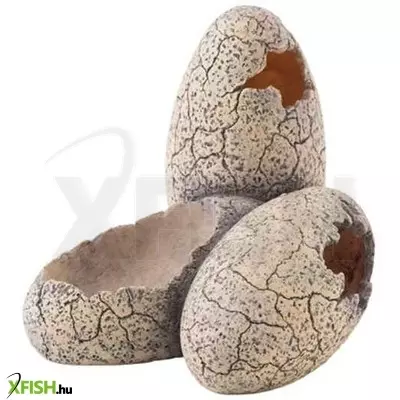 Exo terra terrárium dekoráció, tálka és búvóhely - dinoszaurusz tojás