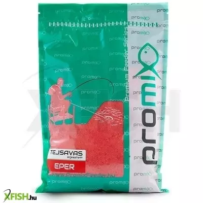 Promix Tejsavas Etetőanyag Eper 800g