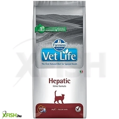 Vet Life Cat Hepatic Gyógytáp Macskák Részére 2000g