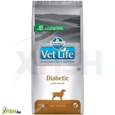 Vet life natural diet dog diabetic 2kg
