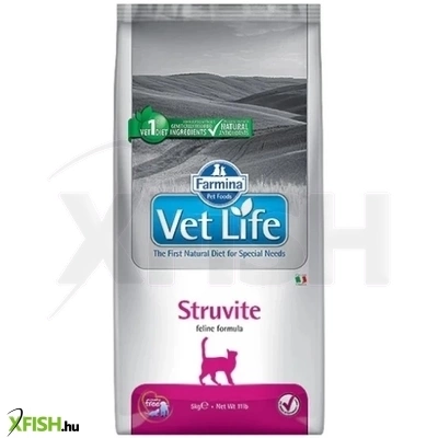 Vet Life Cat Struvite Gyógytáp Macskák Részére 10000g