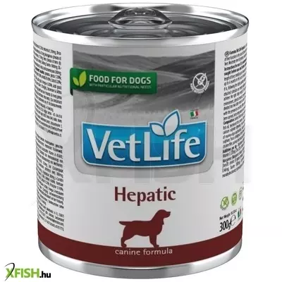 Vet life natural diet dog konzerv hepatic 300g