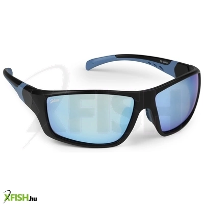 Salmo Black Glasses Grey Ice blue Lens Horgász Napszemüveg