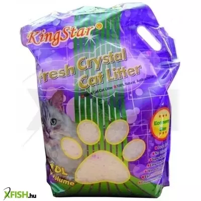 Kingstar szilika macskaalom levendula illattal 10l (4kg)