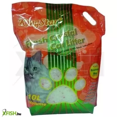 Kingstar szilika macskaalom vérnarancs illattal 10l (4kg)