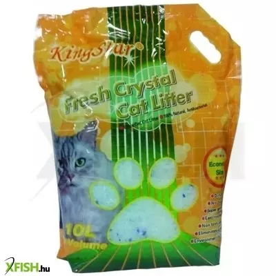 Kingstar szilika macskaalom lótusz virág illattal 10l (4kg)