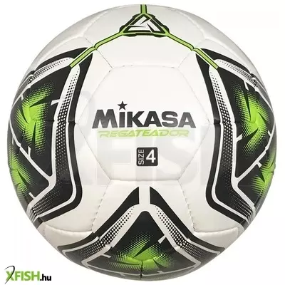 Mikasa Műbőr Futball Labda 4-G Fehér/Zöld