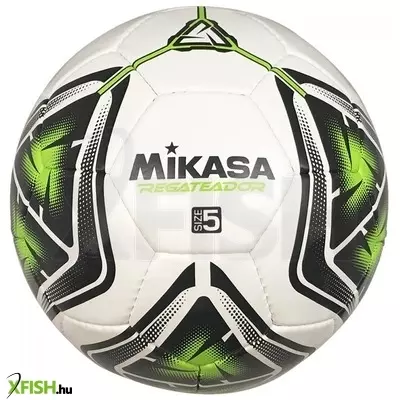 Mikasa Műbőr Futball Labda 5-G Fehér/Zöld