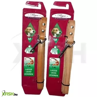 Riga kutya póráz - bőr 100cm (m)