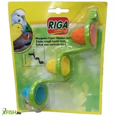 Riga 3 nyílásos madáretető kalitkába