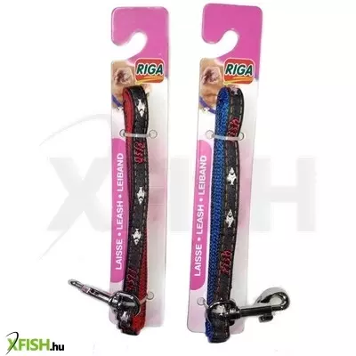 Riga kutya-macska póráz - mintás 120cm