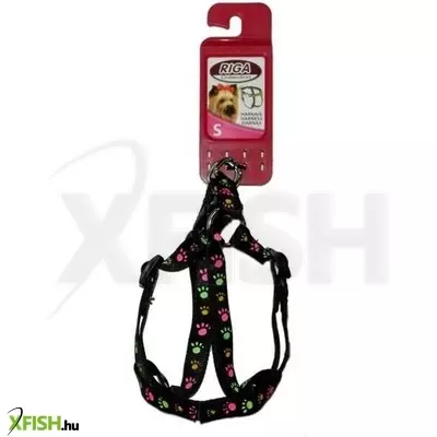 Riga mintás heveder hám kis kutyáknak