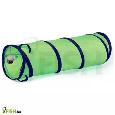 Riga macskajáték - macska alagút zöld 90cm