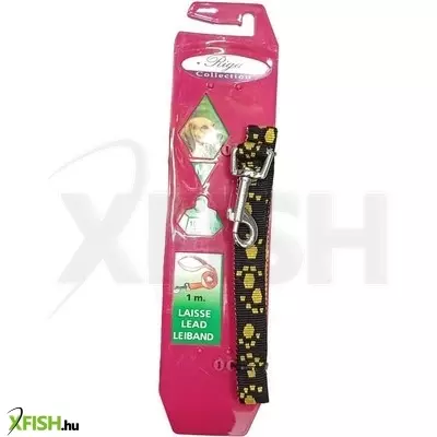 Riga kutya póráz - mintás nylon 100cm (m)