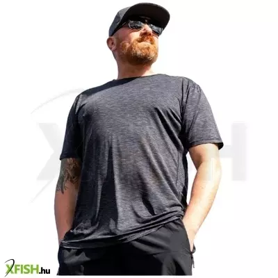 Ridgemonkey Apearel Cooltech Stealth Horgász Póló L