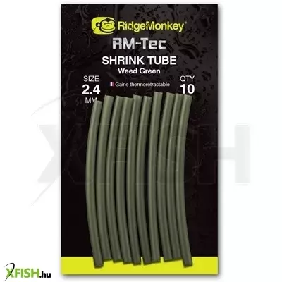 Ridgemonkey Rm-Tec Shrink Tube Weed Green 2,4Mm Zsugorcső