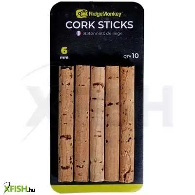 Ridgemonkey Combi Bait Drill Spare Cork Sticks Parafa Rúd 6mm 10db/csomag