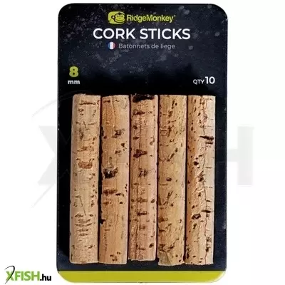 Ridgemonkey Combi Bait Drill Spare Cork Sticks Parafa Rúd 8mm 10db/csomag
