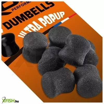 Rok Fishing Dumbells Ultra Pop-Up Gumicsali Natúr Fekete 14 db/csomag