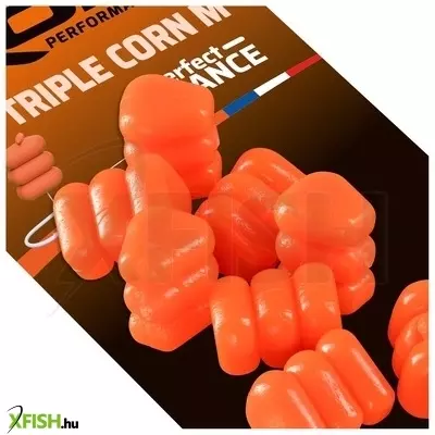 Rok Fishing Triple Corn Balanszírozott műkukorica Natúr Narancssárga M 16 db/csomag