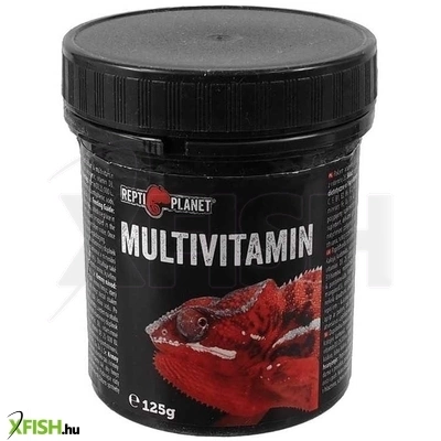 Repti Planet Multivitamin Táplálék Kiegészítő Hüllőknek 125g