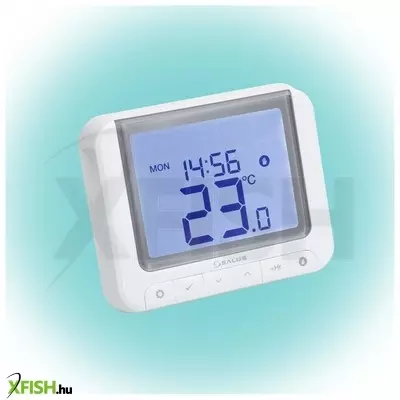 Salus rt520 vezetékes szobatermosztát, opentherm csatlakozó, kontaktus kimenet, lcd, pin kód, szerviz figyelmeztető, 5 - 32,5 °c