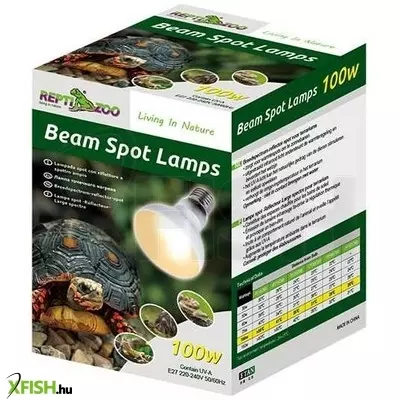Repti-zoo beam spot melegítő uva terrárium izzó - 100w e27